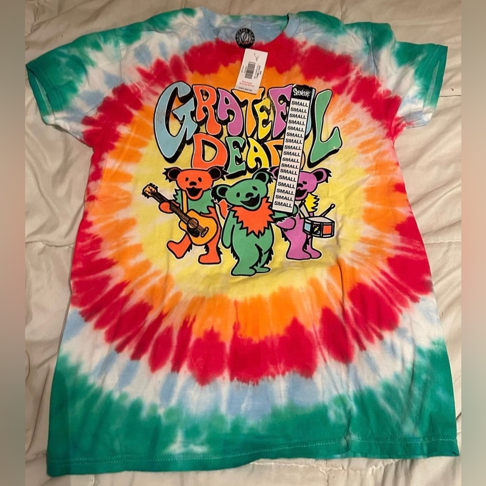 Grateful Dead tie-dyed T-shirts